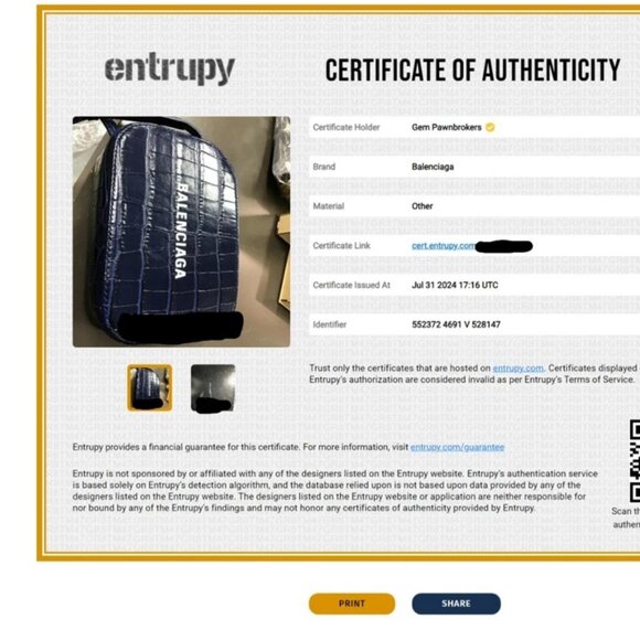 Balenciaga 2020 Embossed XS Camera Bag - Picture 10 of 14